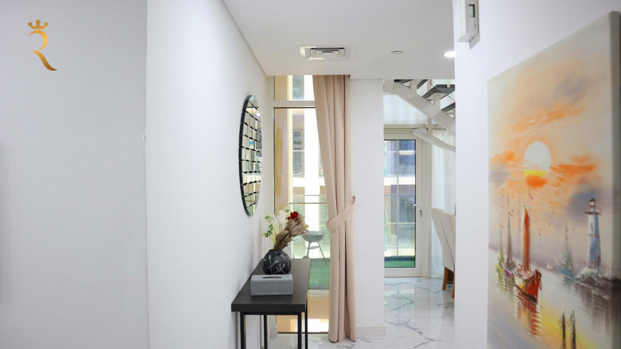 Meadow 3br Transit Modern Duplex Masdar Apartment Abu Dhabi